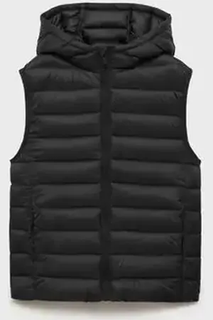 MANGO KIDS Chaleco acolchado capucha 6 años