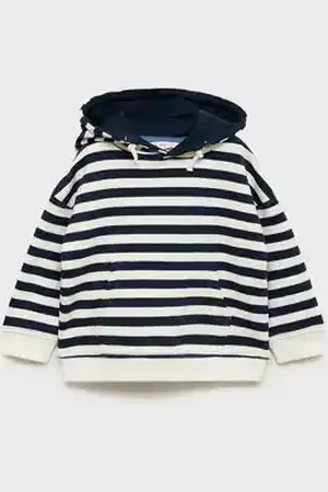 MANGO BABY Sudadera algodón capucha 2 años