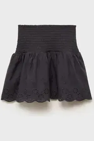 MANGO KIDS inifalda bordado inglés años