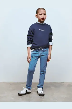 MANGO KIDS Jeans cintura elástica
