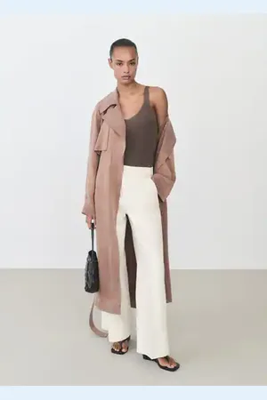 MANGO Top punto lúrex