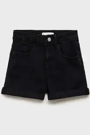 MANGO KIDS Short vaquero recto
