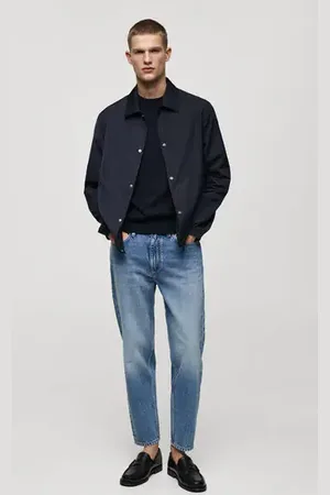 MANGO AN Chaqueta tejido técnico regular fit