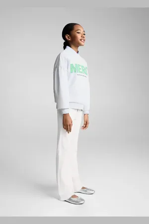 MANGO KIDS Sudadera algodón mensaje años