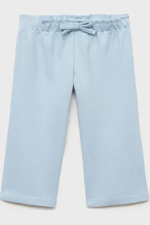 MANGO BABY Pantalón algodón cordón ajustable 28 meses