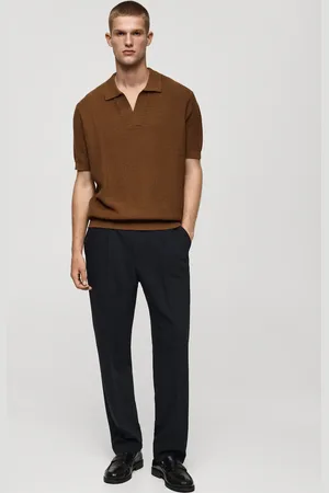 MANGO AN Polo punto medio estructura algodón E