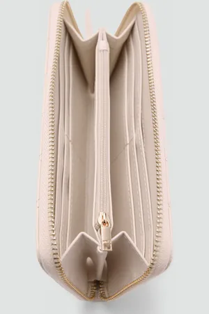 MANGO Billetera costuras decorativas Unitalla