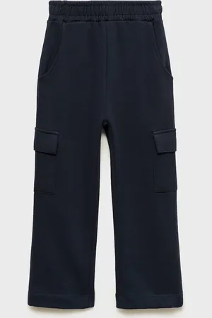 MANGO KIDS Pantalón cargo algodón
