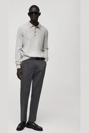 MANGO AN Pantalón franela slim fit 2
