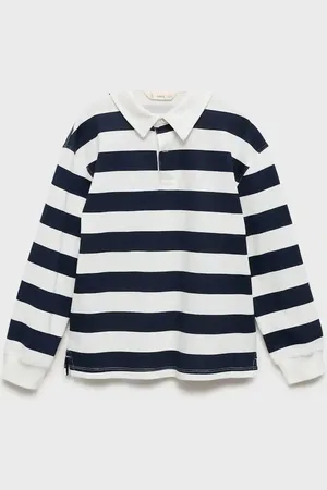 MANGO KIDS Polo rayas algodón 8 años