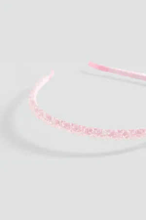 MANGO KIDS Diadema cristales facetados Unitalla