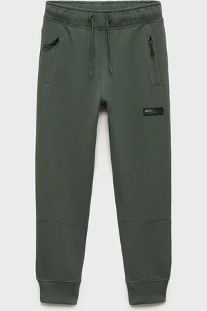 MANGO KIDS Pantalón jogger algodón