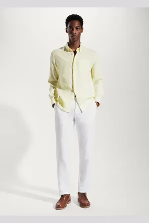 MANGO AN Camisa slim fit % lino