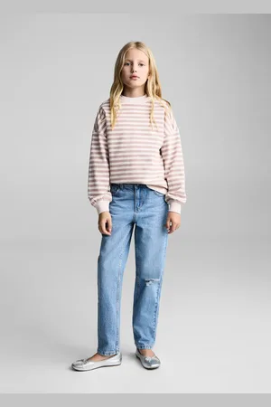 MANGO KIDS Sudadera algodón rayas 4 años