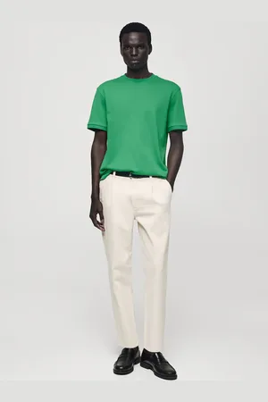 MANGO AN Camiseta % algodón regular fit