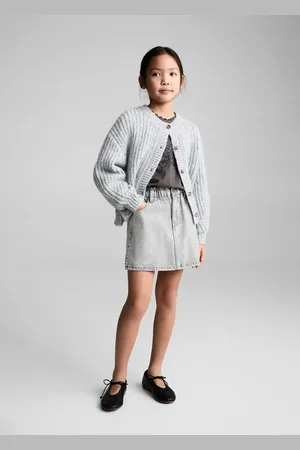 MANGO KIDS Falda corta denim 4 años