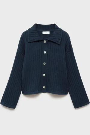 MANGO KIDS Cárdigan cuello polo años