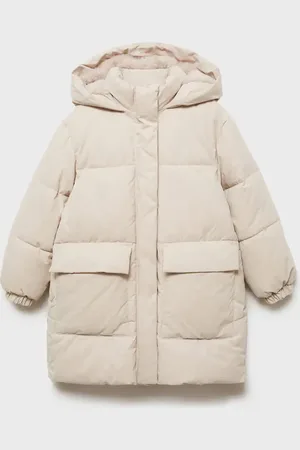 MANGO KIDS Anorak acolchado bolsillos