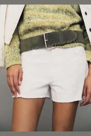 MANGO TEEN Shorts algodón bordados
