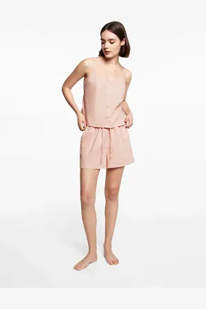 MANGO TEEN Pijama corto lunares