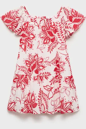 MANGO KIDS Vestido estampado floral