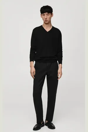 MANGO AN Pantalón algodón regular fit