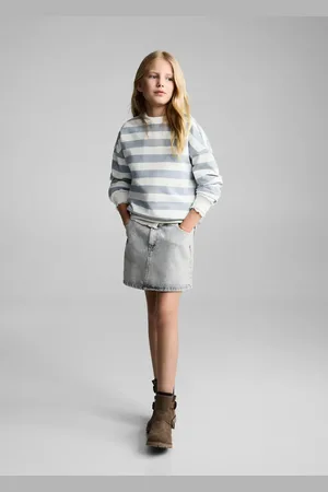 MANGO KIDS Sudadera algodón rayas 4 años
