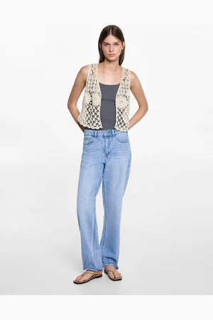 MANGO TEEN Chaleco crochet