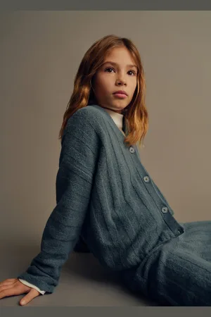 MANGO KIDS Cardigan punto rayas 2 años