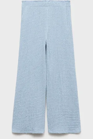 MANGO KIDS Pantalón culotte textura 6 años