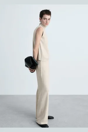 MANGO Top punto cuello alto
