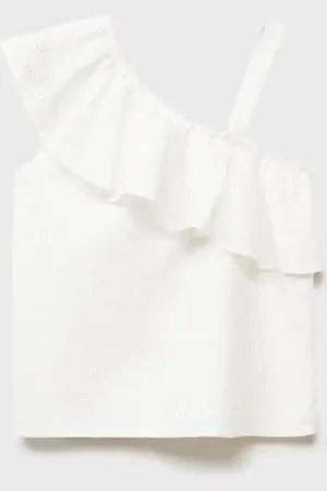 MANGO KIDS Camiseta detalles bordados