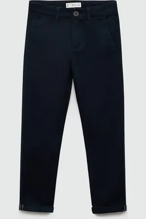 MANGO KIDS Pantalón chino algodón 8
