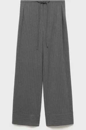 MANGO Pantalón recto raya diplomática