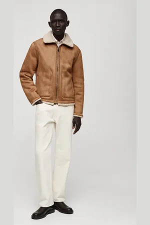 MANGO AN Chaqueta doble faz detalles borreguito
