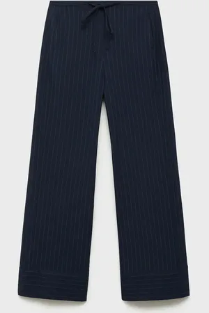 MANGO Pantalón recto raya diplomática E