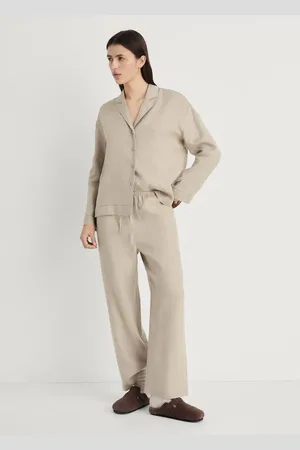 MANGO Pantalón lino