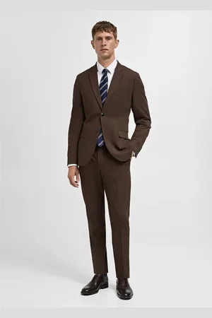 MANGO AN Pantalón traje París super slim fit