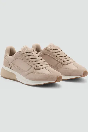 MANGO AN Deportivas combinadas piel