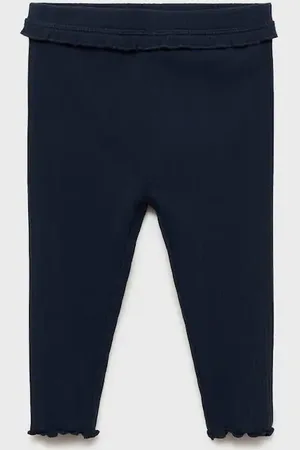 MANGO BABY Leggings canalé algodón 4 años