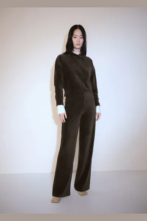 MANGO Sudadera capucha pana CH