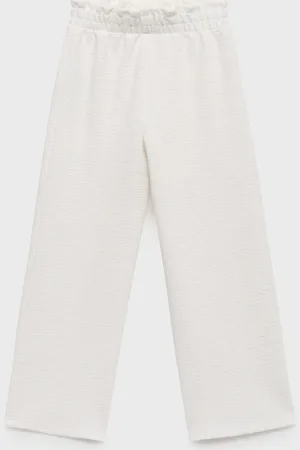 MANGO KIDS Pantalón recto textura 4 años