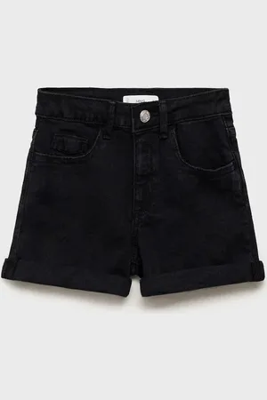 MANGO KIDS Short vaquero recto