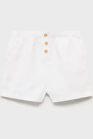 MANGO BABY Shorts algodón lino 28 meses