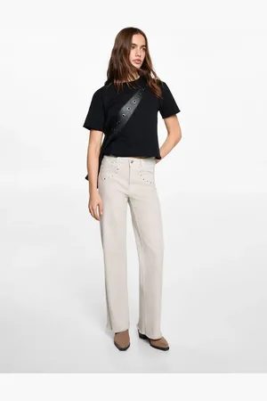 MANGO TEEN Camiseta crop