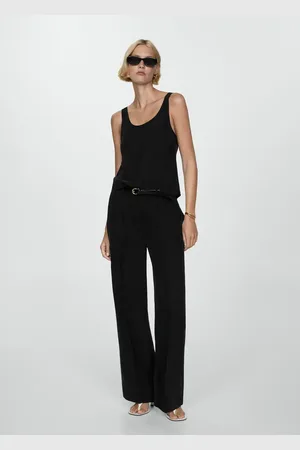 MANGO Top cupro tirantes