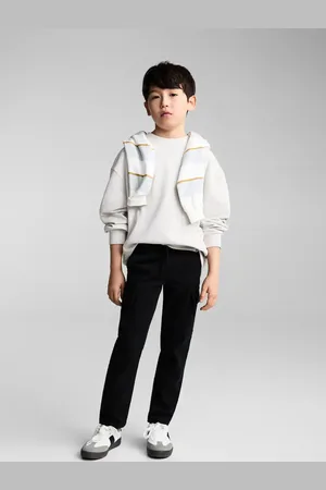 MANGO KIDS Pantalón recto cargo 6