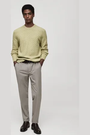 MANGO AN Jersey punto trenzado