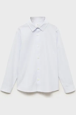 MANGO KIDS Camisa % algodón rayas 2