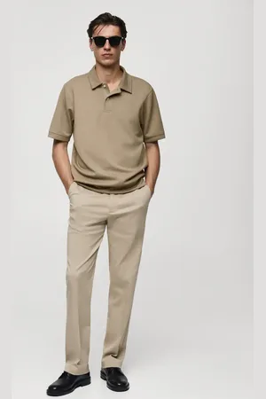 MANGO AN Polo regular fit tejido sudadera E